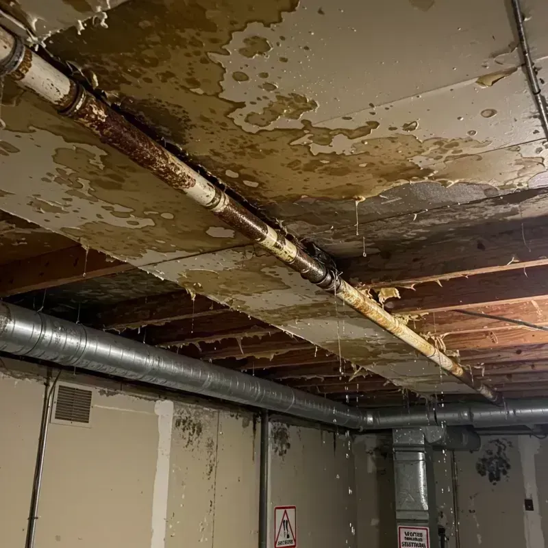 Ceiling Water Damage Repair in Edinburg, IL