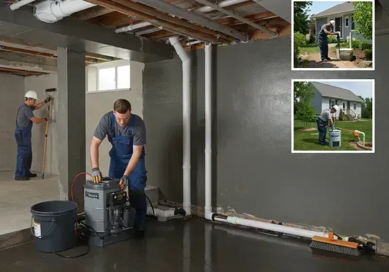 Basement Waterproofing and Flood Prevention process in Edinburg, IL